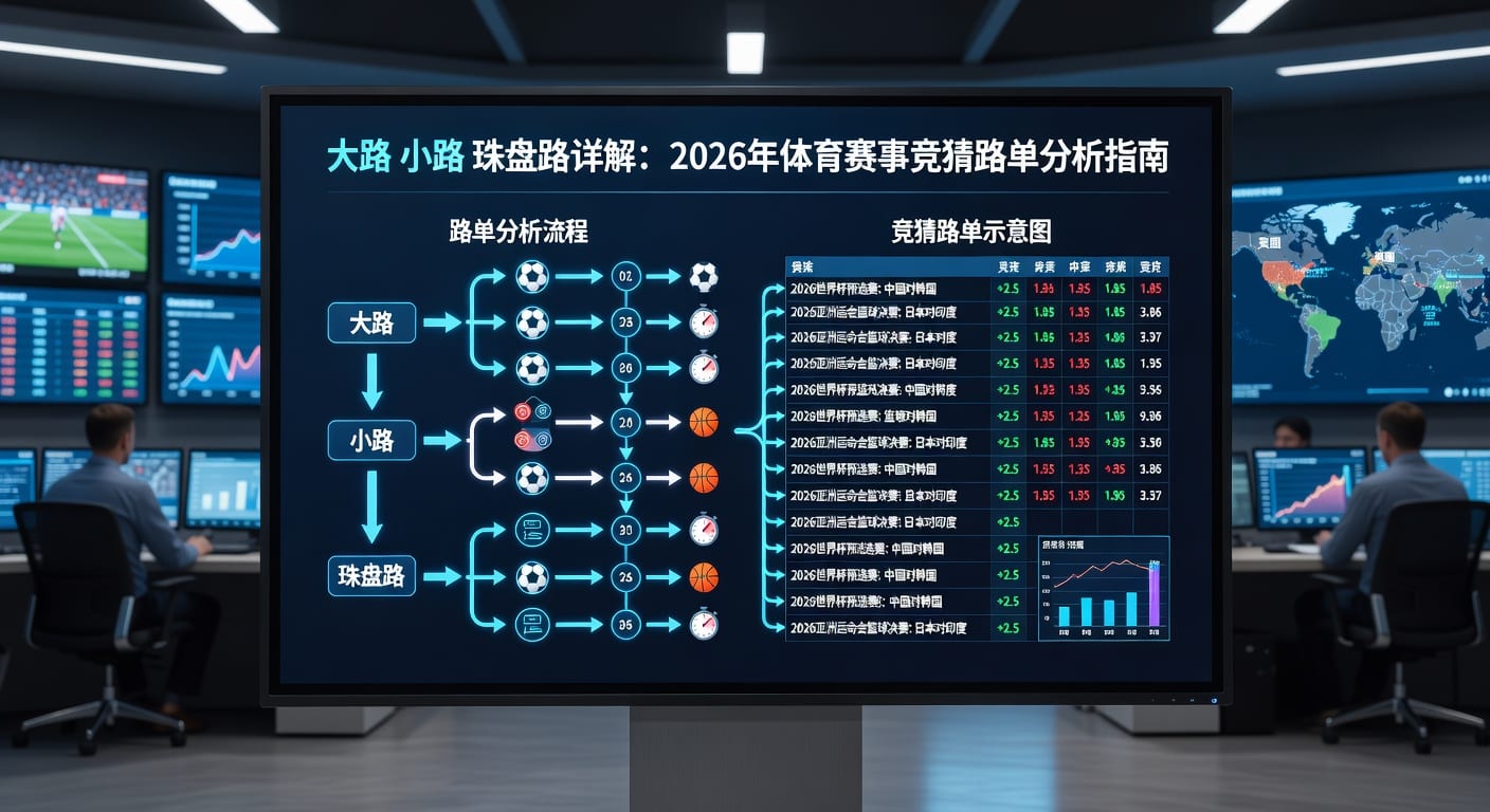 大路小路珠盘路解析：盘口节奏与走势判断