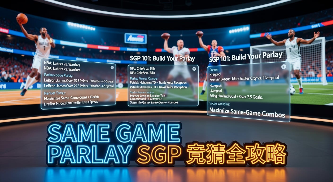 same game parlay SGP实战指南