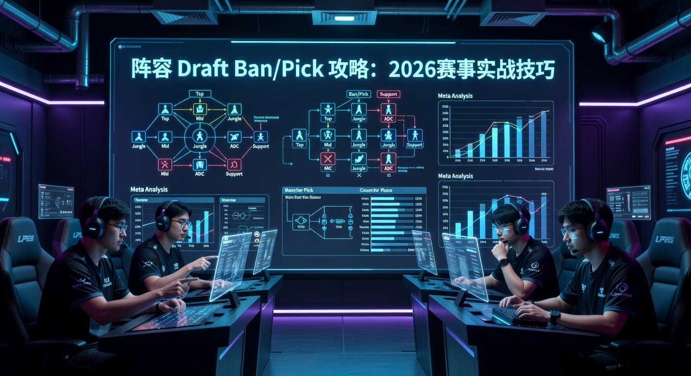阵容 Draft Ban/Pick：2026年对位思路与实战解析