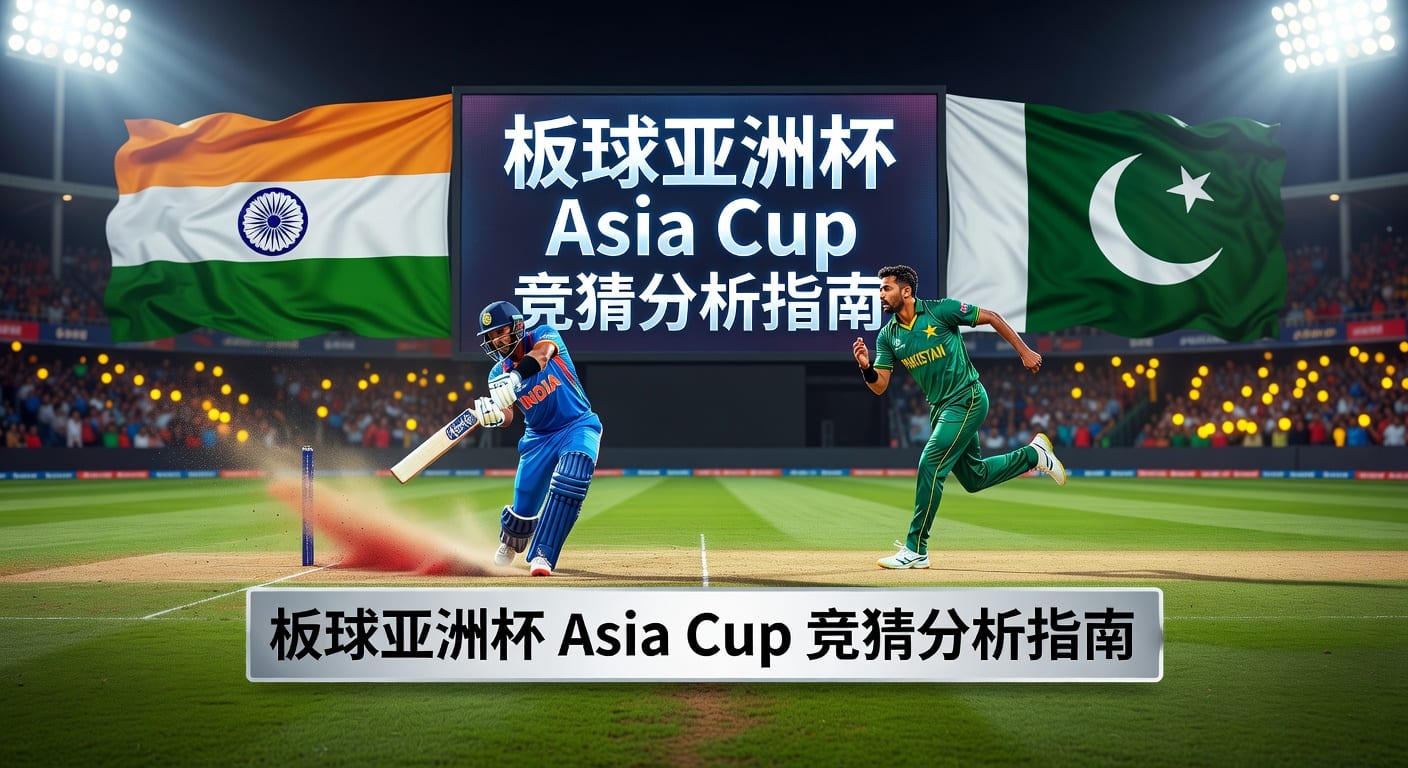 板球亚洲杯 Asia Cup Betting 赛前判断与盘口思路