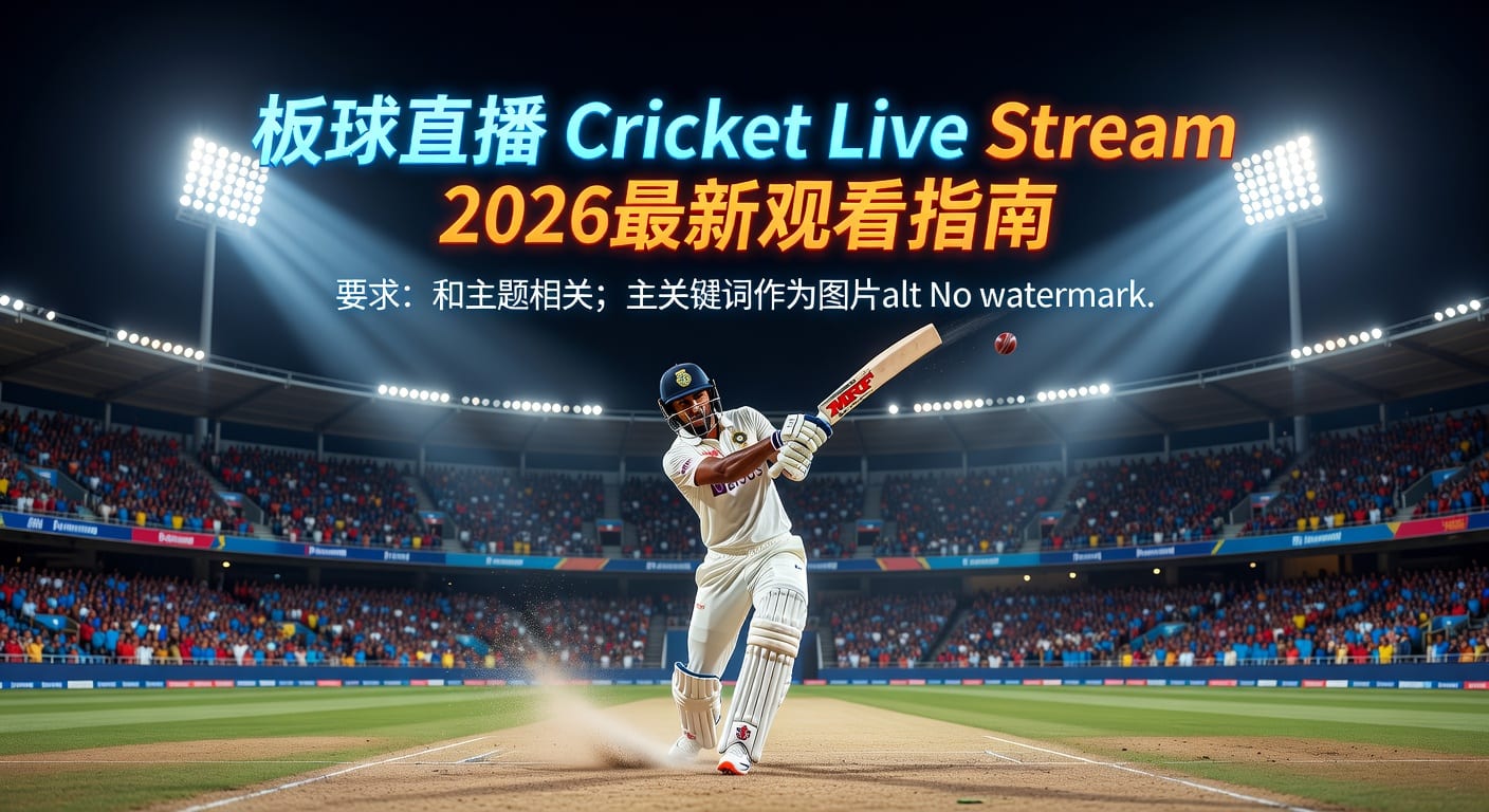 板球直播 Cricket Live Stream 2026赛事实时观看指南