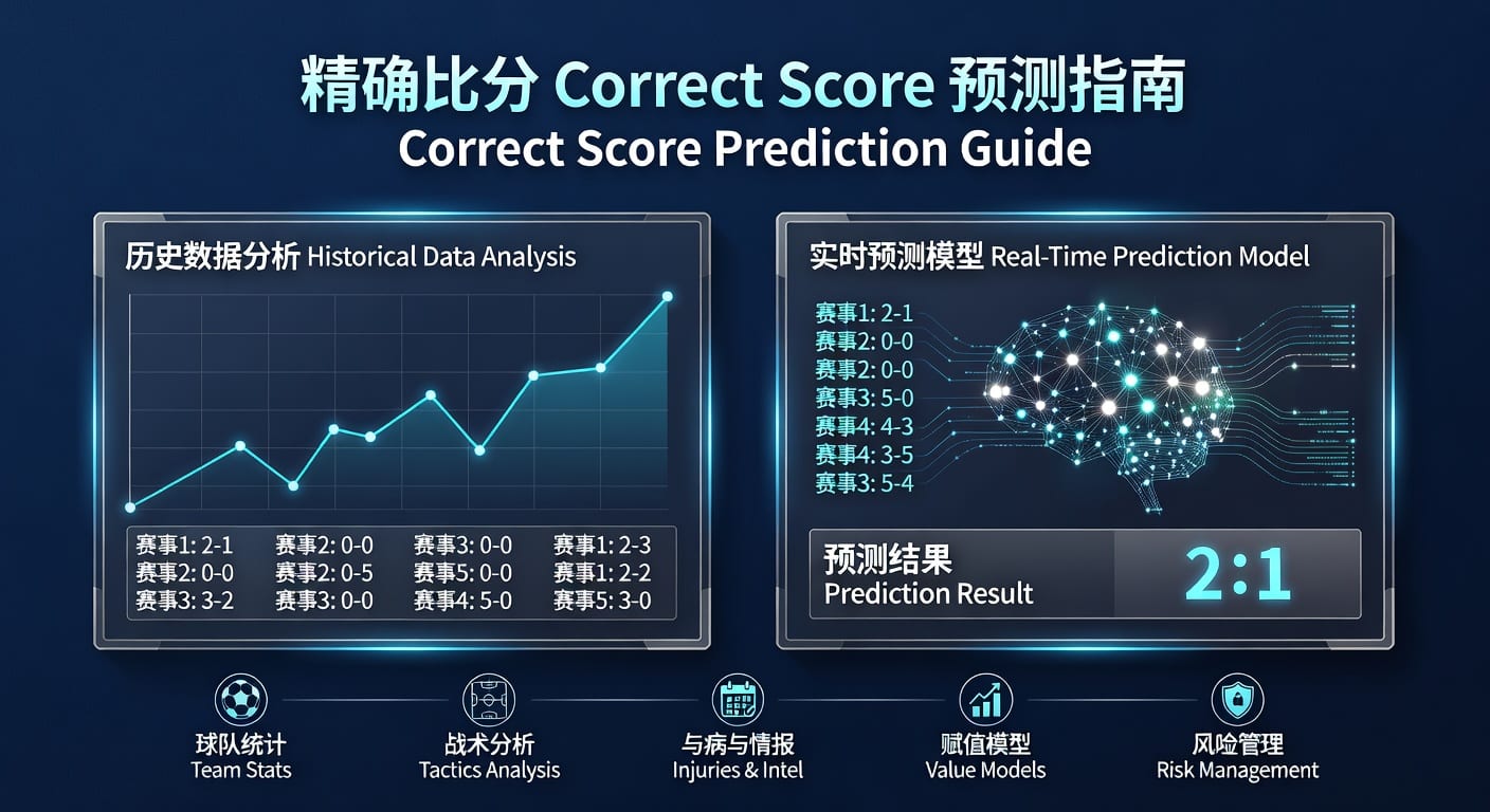 精确比分 correct score投注技巧与实战判断
